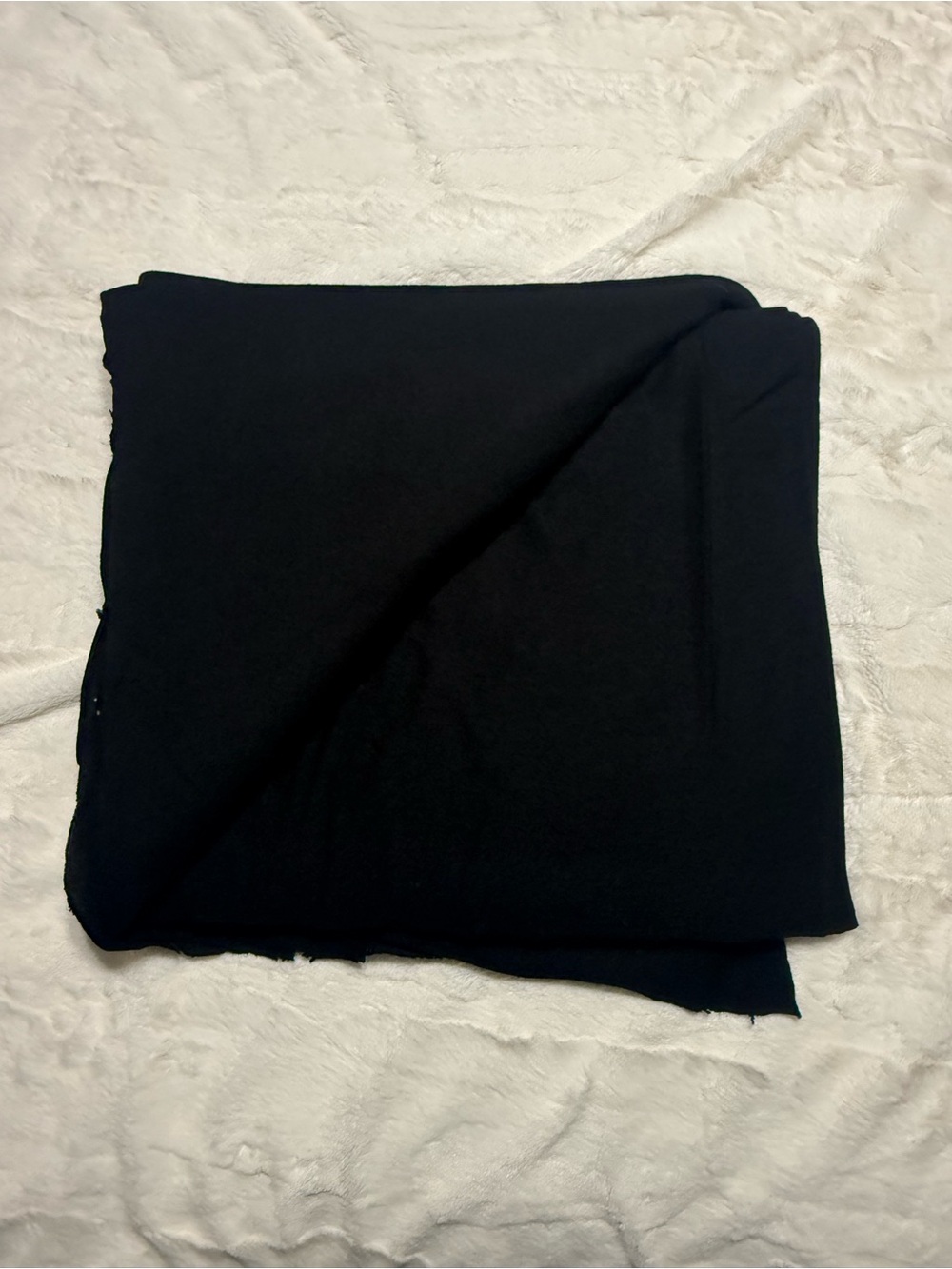 Black Jersey Knit Fabric 4 1/2 yards by 52 inches